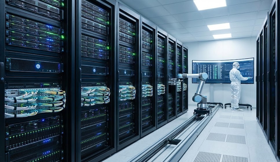 High-Tech Data Centre Equipment